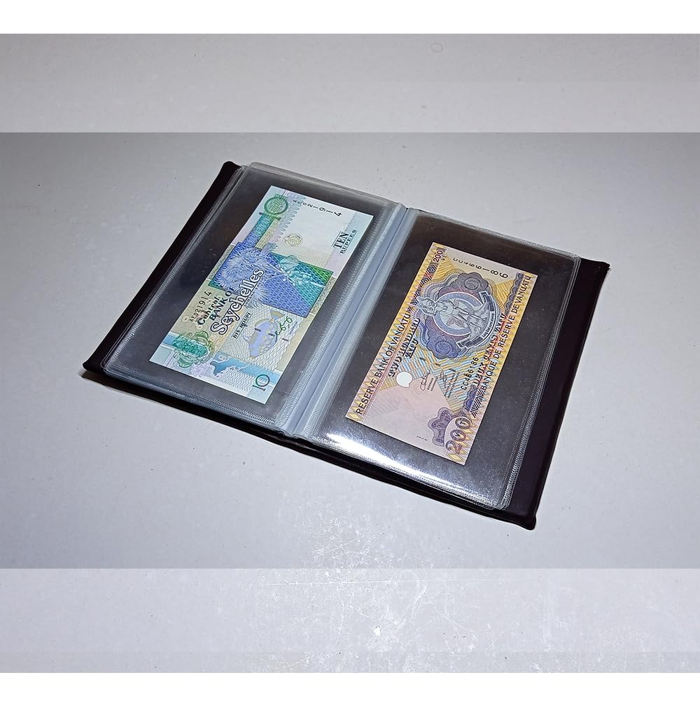 Special Minds Store Banknote Album with 20 Pockets Banknote World